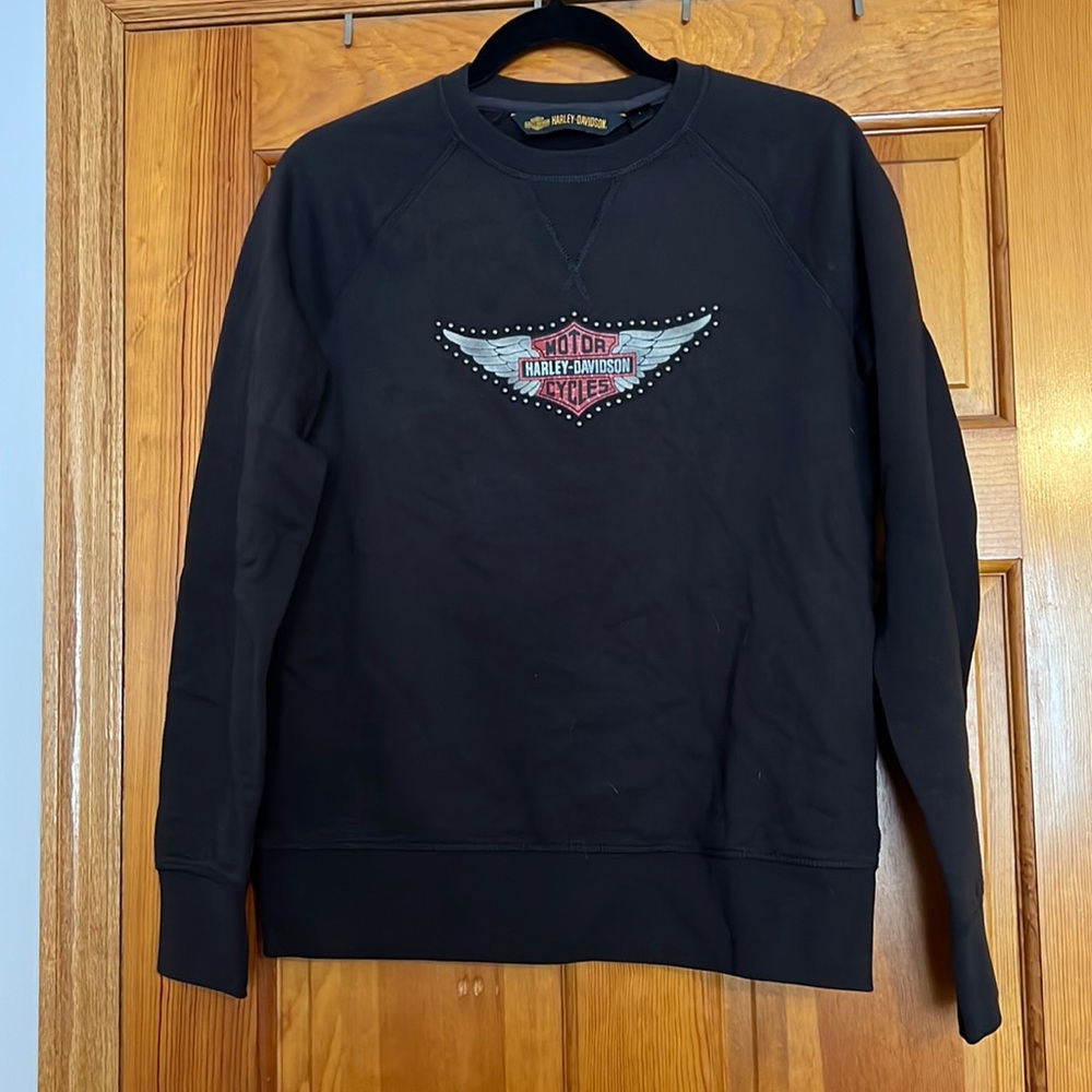 Harley Davidson crewneck sweatshirt.